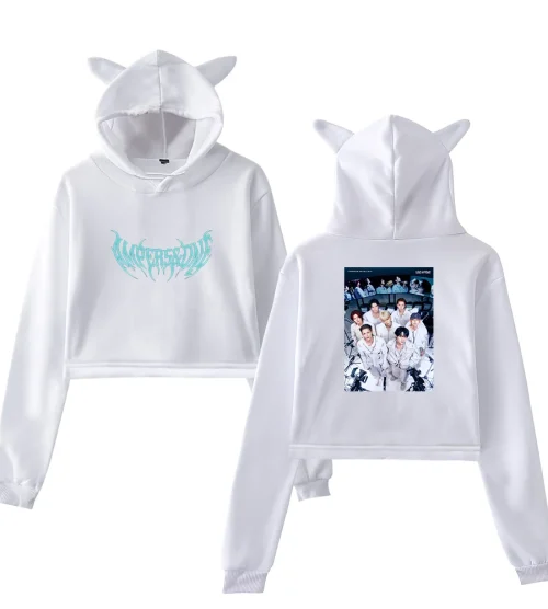 Ampers&One Loud & Proud Cropped Hoodie